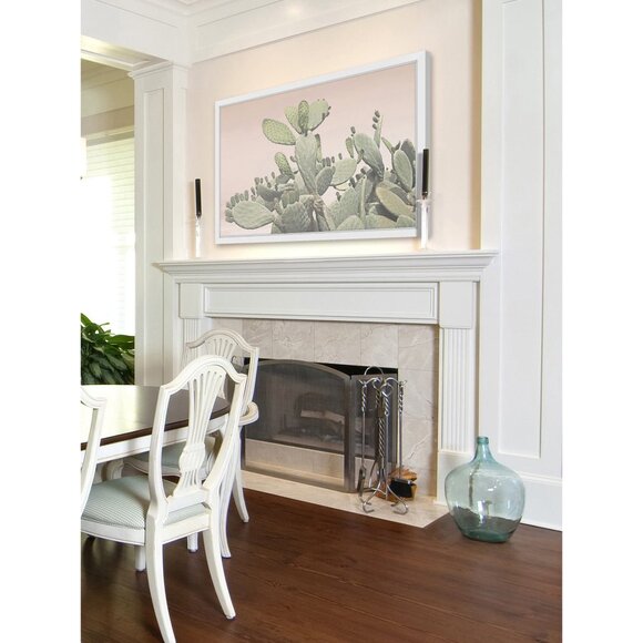 Cactus Bunch Marmont Hill Watercolor Cactus Painting Framed Paper Print NEW NIB - Picture 1 of 11